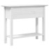 Mesa consola BODO madera maciza de pino blanco 91x35x74