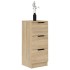 Aparador de madera contrachapada roble Sonoma 30x30x70