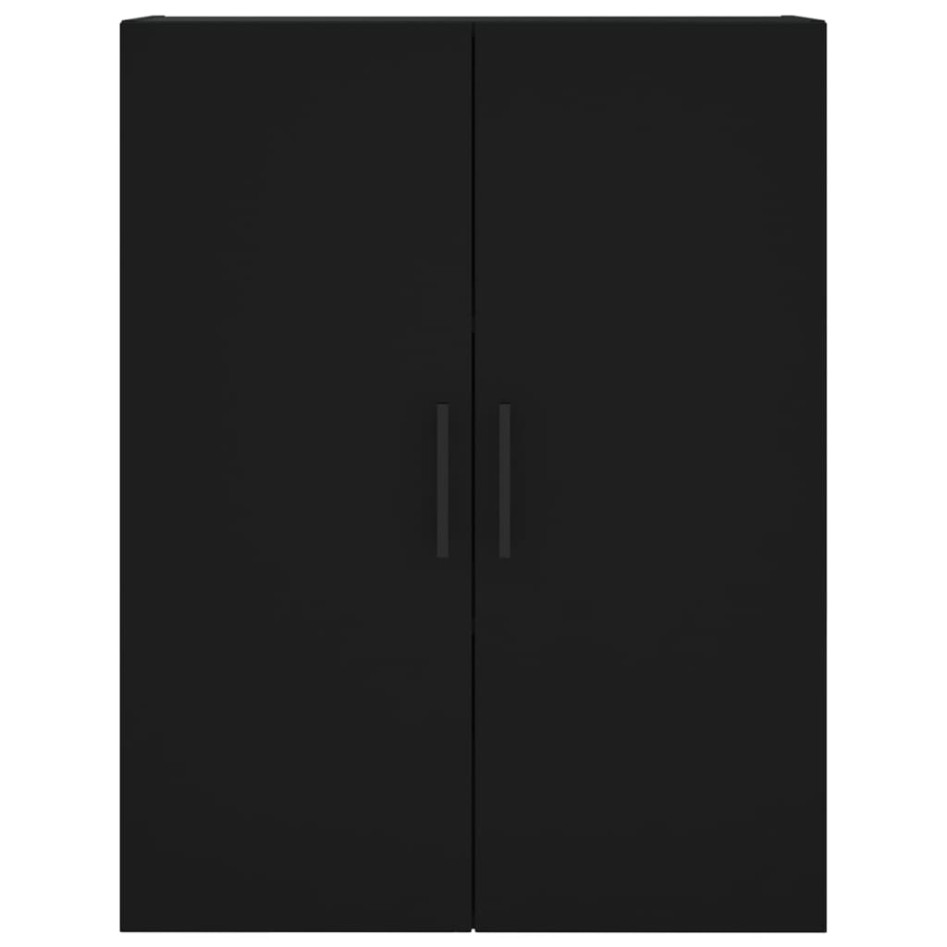 Armario de pared negro 69,5x34x90