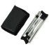 Sillas camping plegables 2 uds con bolsa aluminio 54x50x65