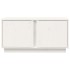 Mueble de TV madera maciza de pino blanco 80x35x40,5