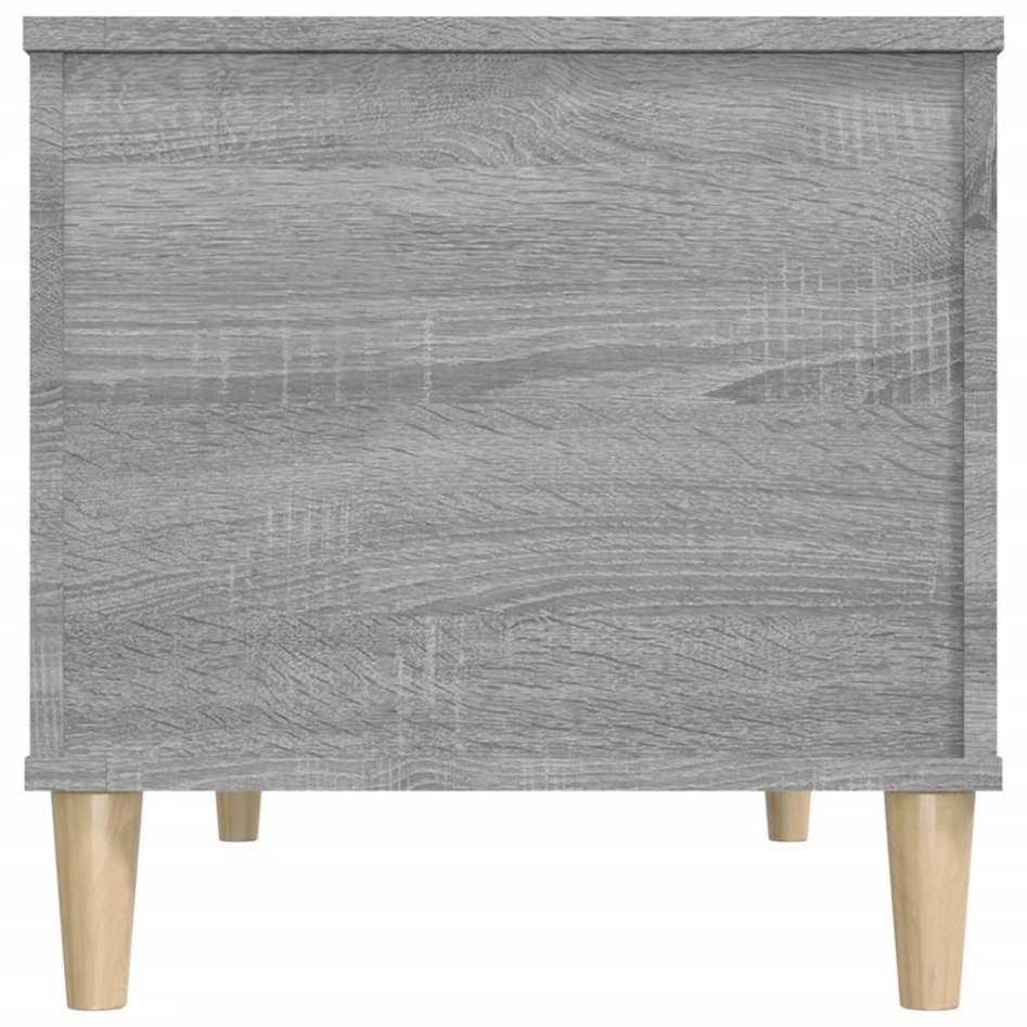 Mesa de centro madera contrachapada gris Sonoma 90x44,5x45