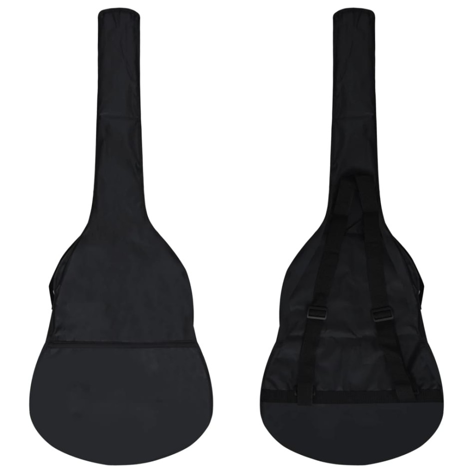 Set de guitarra clásica para principiantes 8 pzas negro 1/2