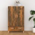 Aparador madera contrachapada roble ahumado 70x31x115