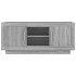 Mueble para TV madera contrachapada gris Sonoma 102x35x45