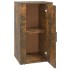 Aparador madera contrachapada color roble ahumado 40x33x70