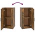 Aparador madera contrachapada color roble ahumado 40x33x70