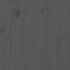 Jardinera madera maciza de pino gris 82,5x40x39