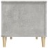 Mesa de centro madera contrachapada gris hormigón 90x44,5x45