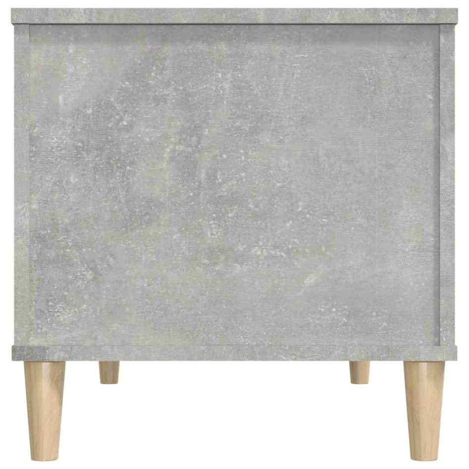 Mesa de centro madera contrachapada gris hormigón 90x44,5x45