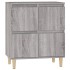 Aparador de madera contrachapada gris Sonoma 60x35x70