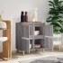 Aparador de madera contrachapada gris Sonoma 60x35x70