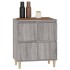 Aparador de madera contrachapada gris Sonoma 60x35x70