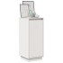 Aparador 2 uds madera maciza de pino blanco 31,5x34x75