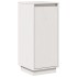 Aparador 2 uds madera maciza de pino blanco 31,5x34x75