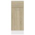 Armario inferior madera ingeniería roble 30x46x81,5