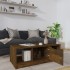Mesa de centro madera de ingeniería roble ahumado 102x50x36