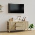 Mueble para TV madera contrachapada roble Sonoma 102x44,5x50