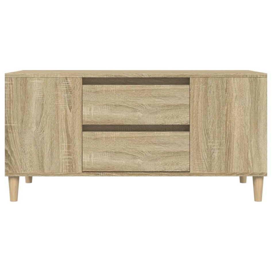 Mueble para TV madera contrachapada roble Sonoma 102x44,5x50