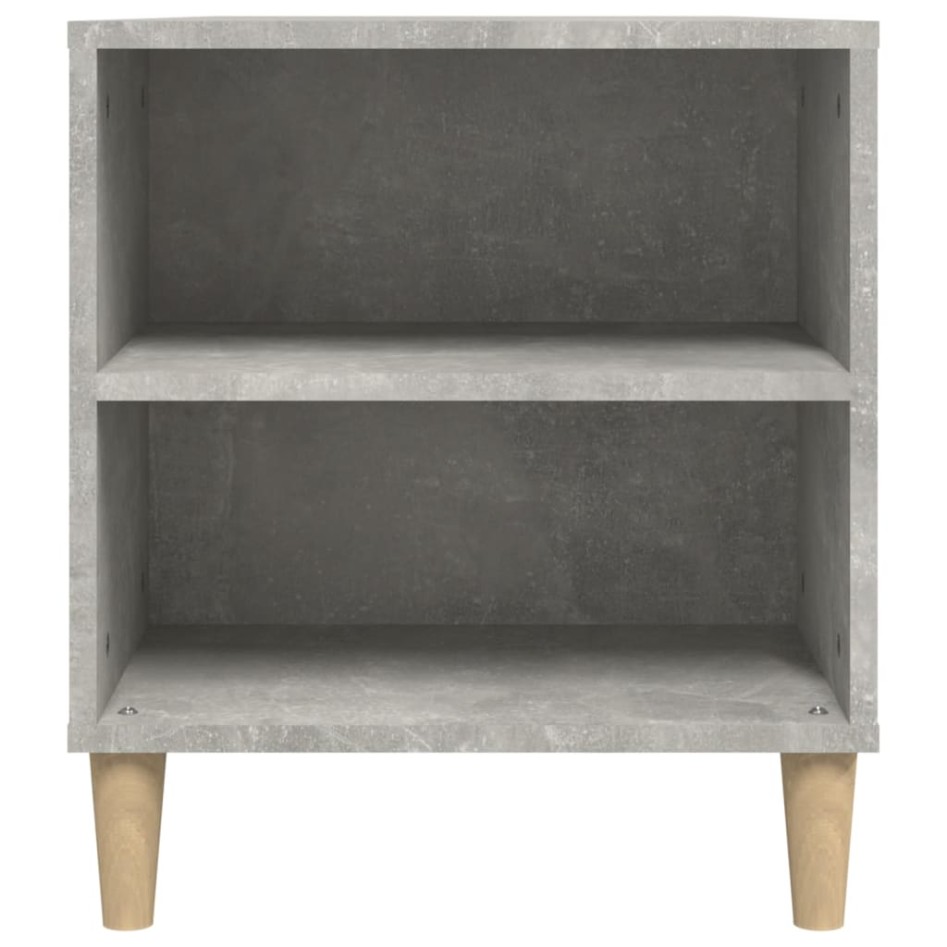 Mueble de TV madera contrachapada gris hormigón 102x44,5x50