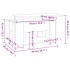 Mesa de centro madera de ingeniería roble ahumado 79x49x41