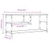 Mueble de TV contrachapada y acero marrón roble 103x38x46,5