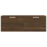 Armario pared madera contrachapada marrón roble 100x36,5x35