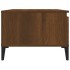 Mesa de centro madera contrachapada marrón roble 90x50x36,5