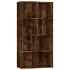 Estantería/Aparador contrachapada roble ahumado 66x30x130