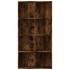 Estantería/Aparador contrachapada roble ahumado 66x30x130