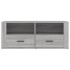 Mueble de TV madera contrachapada gris Sonoma 100x35x40