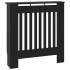 Cubierta para radiador MDF negro 78