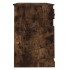 Escritorio y cajón madera contrachapada roble humo 115x50x75