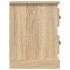 Mueble de TV madera contrachapada roble Sonoma 102x35,5x47,5