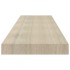 Estantes flotantes pared 2 uds color roble MDF