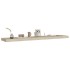 Estantes flotantes pared 2 uds color roble MDF