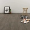 Lamas para suelo autoadhesivas PVC gris y marrón 4,46 m² 3 mm