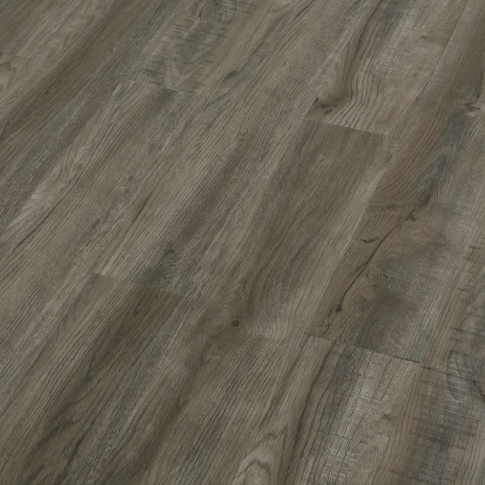 Lamas para suelo autoadhesivas PVC gris y marrón 4,46 m² 3