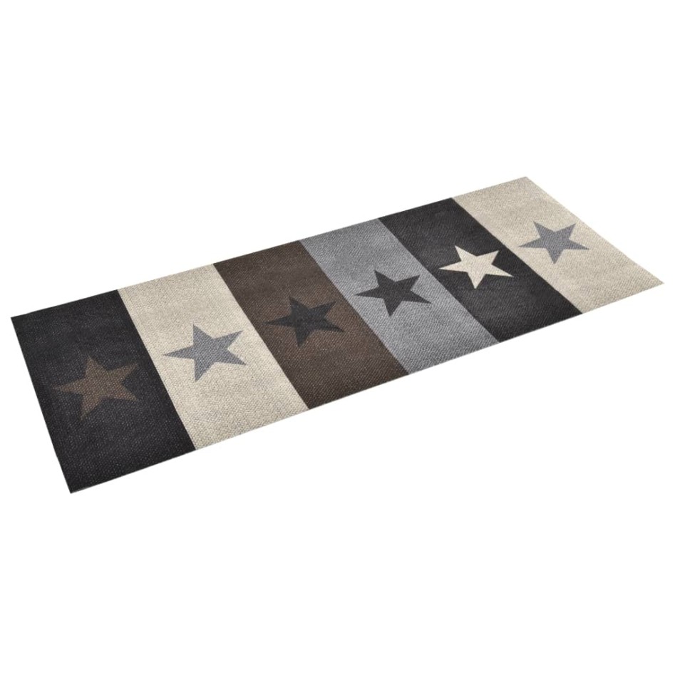 Alfombra de cocina lavable Star 60x180