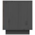 Mueble de TV madera maciza de pino gris 80x35x40,5