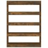 Estantería/divisor de espacios roble ahumado 100x30x135