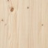 Mesa de centro de madera maciza de pino 80x55x40,5