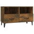 Mueble para TV madera contrachapada roble ahumado 80x36x50