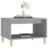 Mesa de centro madera contrachapada gris Sonoma 60x50x40