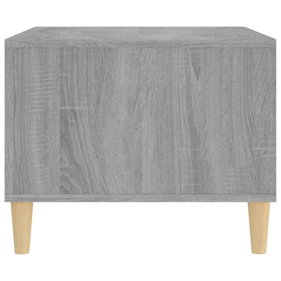 Mesa de centro madera contrachapada gris Sonoma 60x50x40