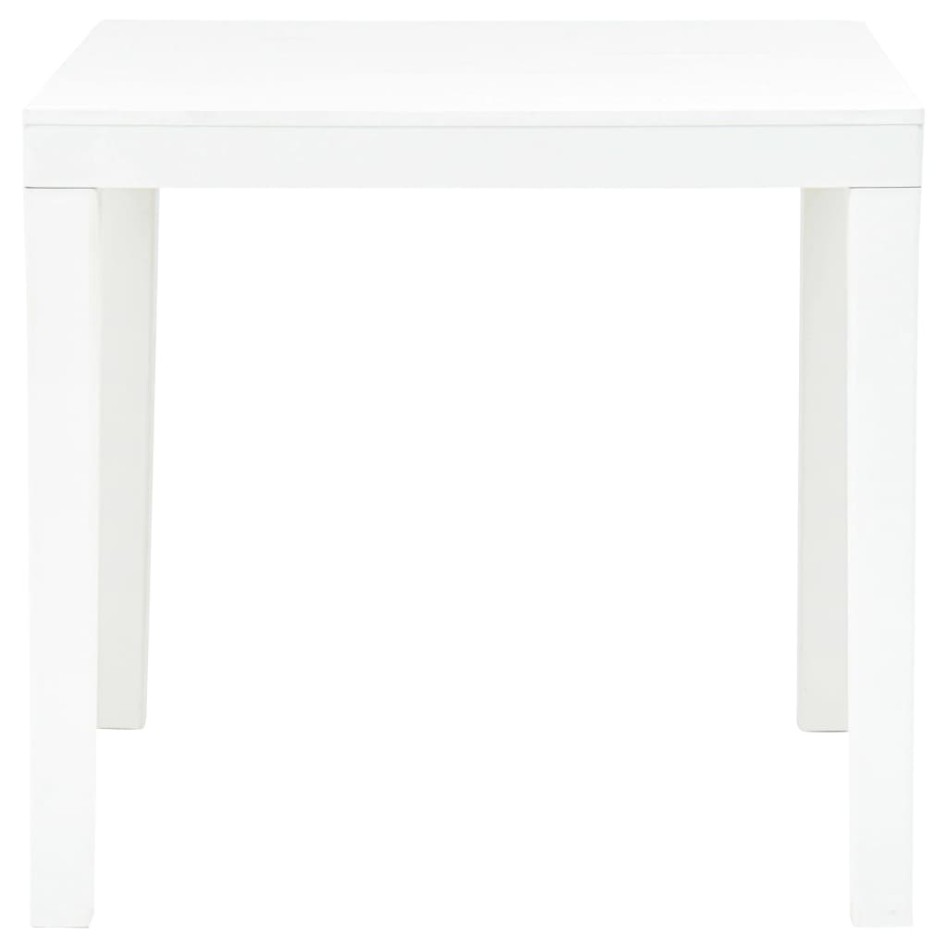 Mesa de jardín con 2 bancos plástico