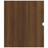 Mueble de lavabo madera de ingeniería roble marrón