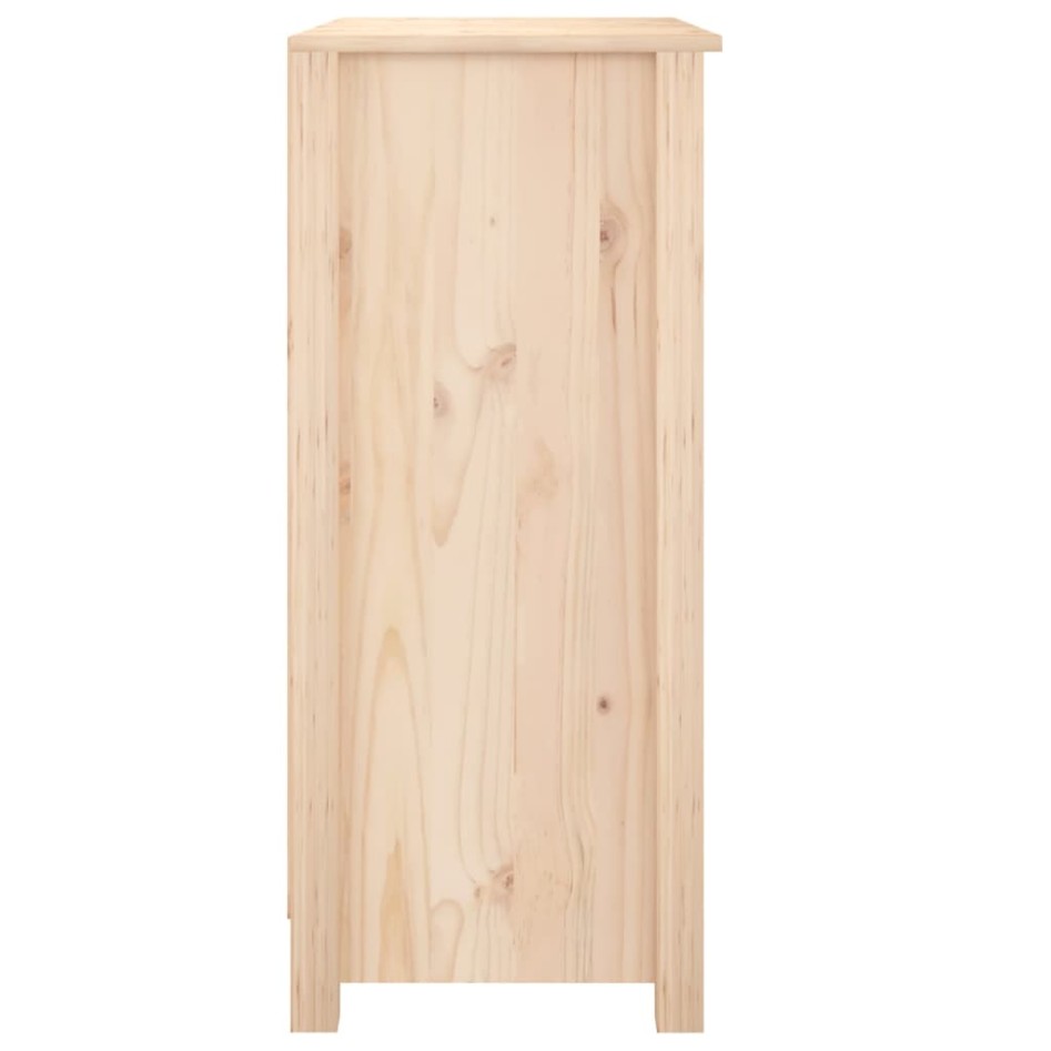 Aparador de madera maciza de pino 70x35x80