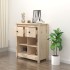 Aparador de madera maciza de pino 70x35x80