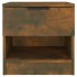 Mesitas de noche 2 uds madera contrachapada color roble